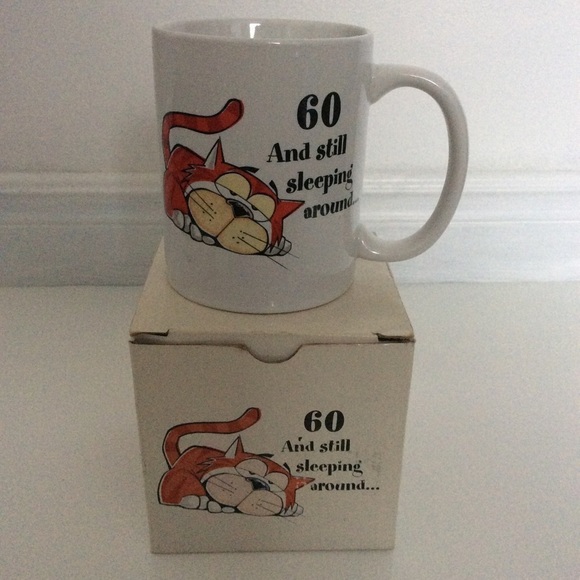 RUSS Berrie Vintage Mug Cat Humour with Original Box - Picture 4 of 13